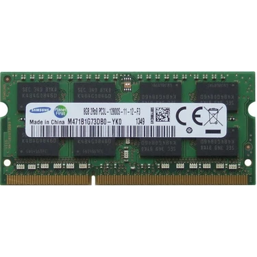 Samsung 8gb PC3L-12800S-11-11-F3 DDR3L 1.35V 1600MHZ Notebook Ram