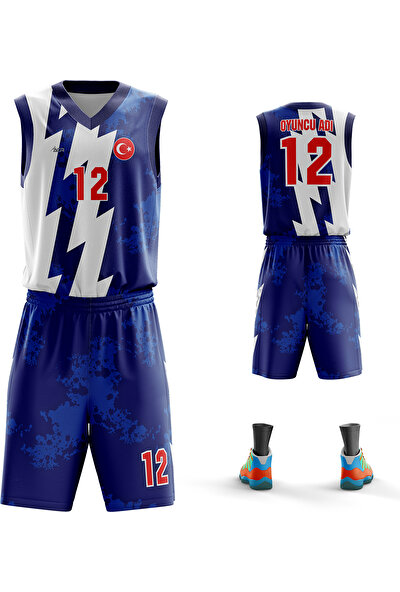 Acr Giyim - Splash Modeli - Kişiye Özel Basketbol Forması Takımı