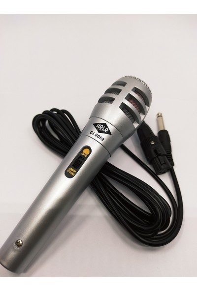 Gold Step MB-00062 Gri Mikrofon