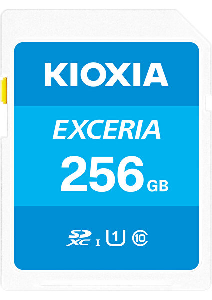 KIOXIA 256GB EXCERIA SDXC UHS-1 Class10 100MB/sn SD Hafıza Kartı (LNEX1L256GG4)