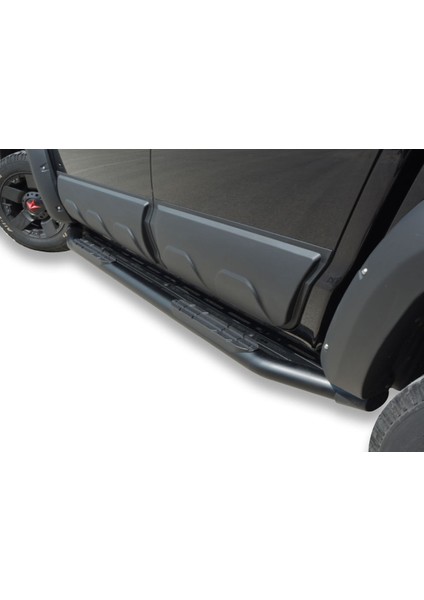 Mitsubishi L200 Amazon Yan Basamak Çap:76 Siyah 2007 ve Sonrası