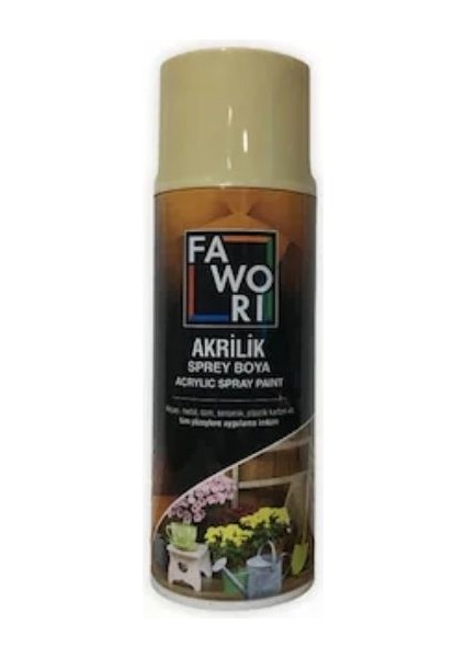 Akrilik Sprey Boya Krem 400 ml