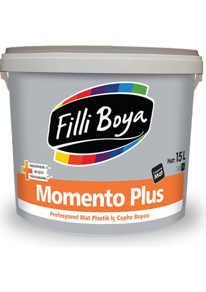 Diğer Filli Boya Momento Plus Iç Cephe Boyası Beyaz 7.5 L