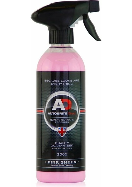 Auto Brite Pink Sheen Plastik Parlatıcı ve Koruyucu 500ML