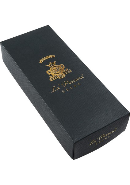 La'pescara Ultra Lüks 6'lı Siyah Füme Bambu Klasik Erkek Çorap Set Crp indirimleri