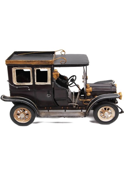 CAKTRA Nostaljik Ford Classic Coupe Dekoratif Metal Araba Biblo