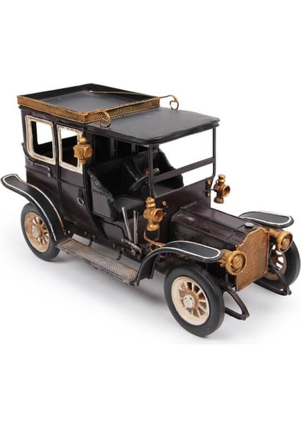 CAKTRA Nostaljik Ford Classic Coupe Dekoratif Metal Araba Biblo