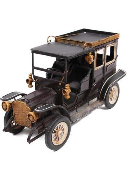 CAKTRA Nostaljik Ford Classic Coupe Dekoratif Metal Araba Biblo