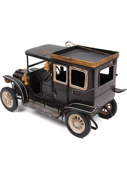 CAKTRA Nostaljik Ford Classic Coupe Dekoratif Metal Araba Biblo
