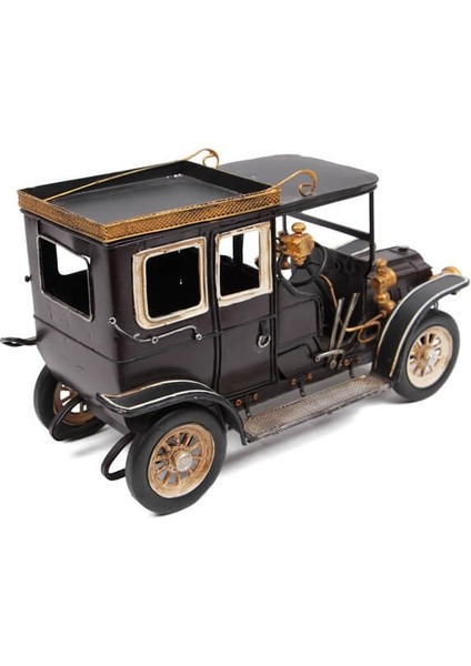 CAKTRA Nostaljik Ford Classic Coupe Dekoratif Metal Araba Biblo