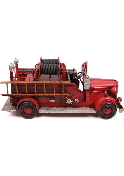 Nostaljik Vintage Dekoratif Metal Ford Itfaiye Arabası fiyatları