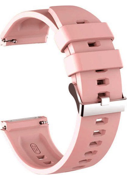 Huawei Watch 3 Pro Classic Frontier Kayış Kordon Açık Pembe