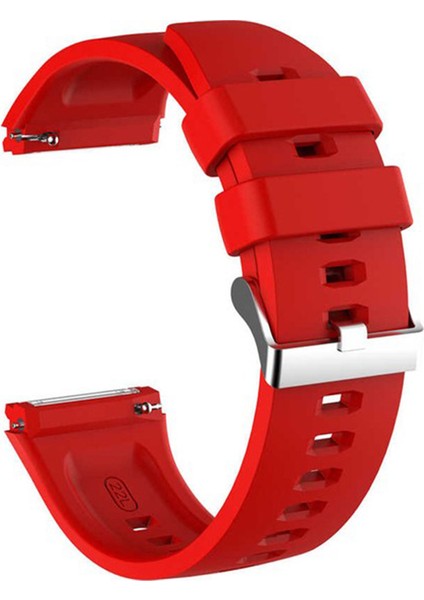 Huawei Watch 3 Pro Classic Frontier Kayış Kordon Kırmızı