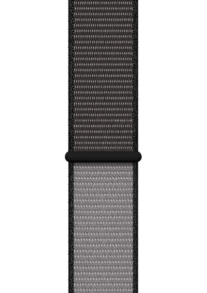 Apple Watch 42MM Uyumlu Kayış Spor Loop Kordon Demir Gri