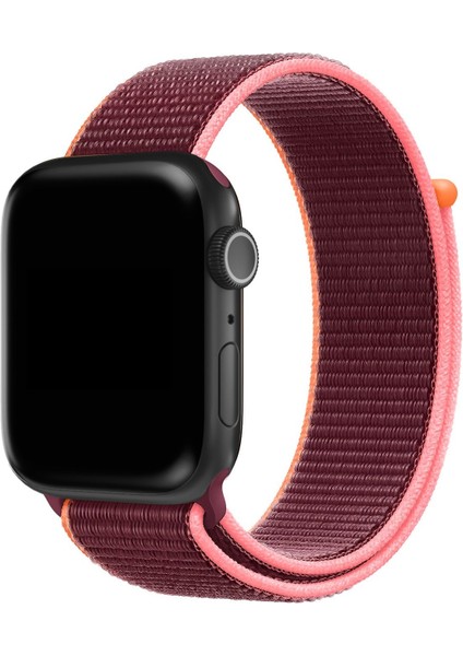 Apple Watch 44MM Uyumlu Kayış Spor Loop Kordon Akik fiyatları
