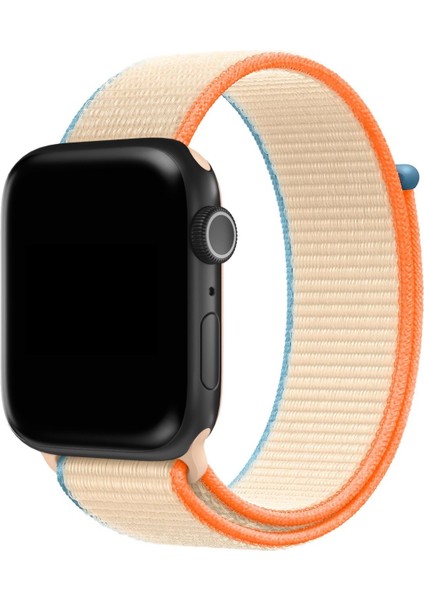 Apple Watch 42MM Uyumlu Kayış Spor Loop Kordon Moonstone fiyatları