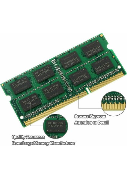 8gb PC3L-12800S-11-11-F3 DDR3L 1.35V 1600MHZ Notebook Ram M471B1G73DB0-YK0