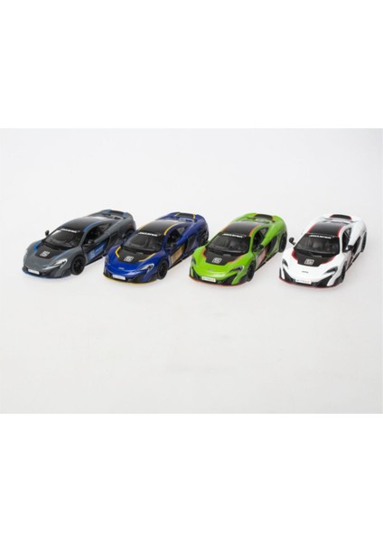 Mclaren 675LT 4'lü Kinsmart Model Araba