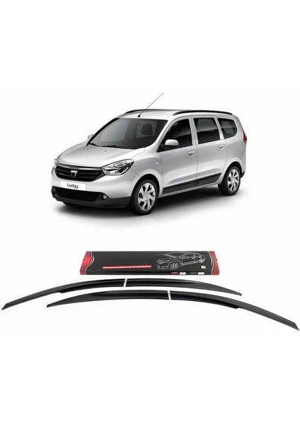 Dacia Lodgy SunPlex Cam Rüzgarlığı 4 Parça 2013 ve Sonrası