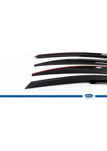 Hyundai Accent Blue SunPlex Mugen Cam Rüzgarlığı 4 Parça 2011-2017 Arası fiyatları