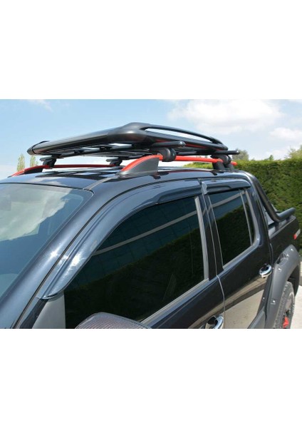 VW Amarok SunPlex Cam Rüzgarlığı 4 Parça 2010 ve Sonrası fırsatları