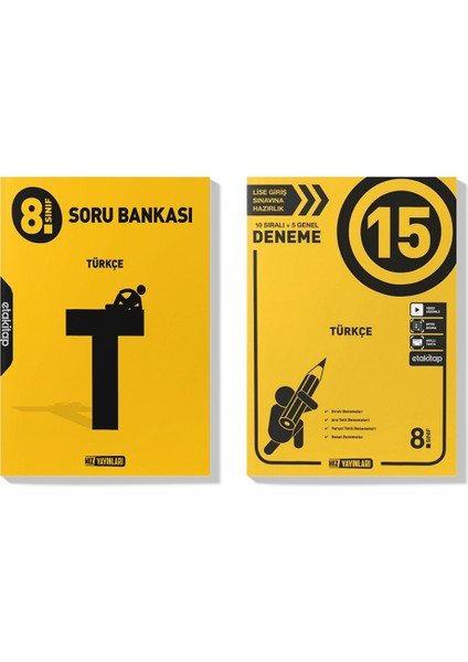 2022 LGS Türkçe Soru Bankası & Deneme Seti 2 Kitap