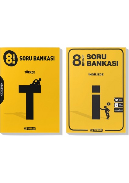 2022 LGS Türkçe İngilizce Soru Bankası Seti 2 Kitap