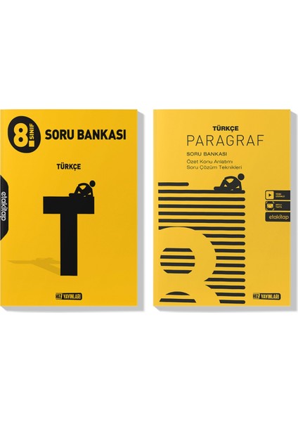 2022 LGS Türkçe Paragraf Soru Bankası Seti (2 Kitap)