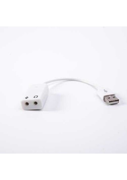 Raspberry Pi USB Ses Kart Modülü (Mikrofon ve Kulaklık Girişi)