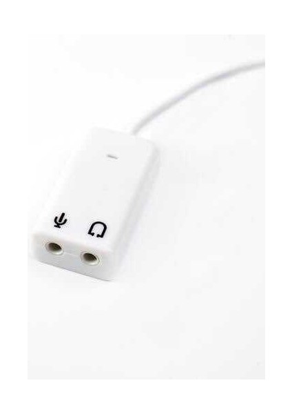Raspberry Pi USB Ses Kart Modülü (Mikrofon ve Kulaklık Girişi)