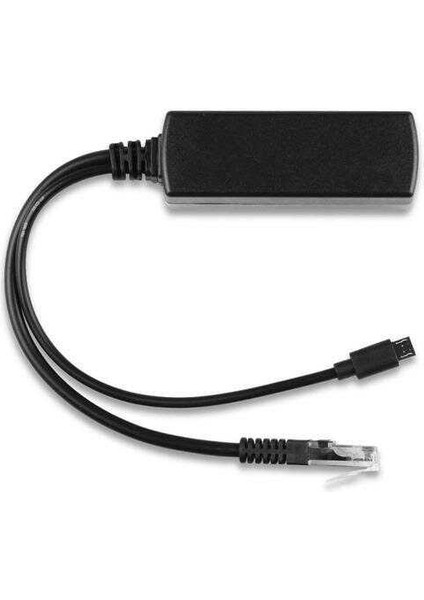 RJ45 Güç Ayırıcı - Poe Splitter Micro USB Dönüştürücü - 12W - 5V 2.4