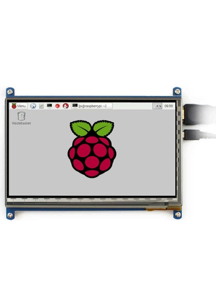 7 Inch HDMI Kapasitif Dokunmatik LCD Ekran - 800X480 (B)