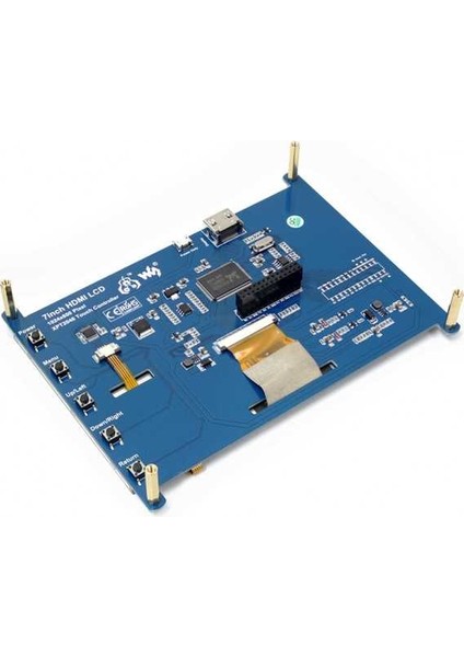 7 Inch HDMI Rezistif Dokunmatik LCD - 1024X600