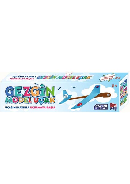 Kendin Yap Gezgin Model Uçak Seti