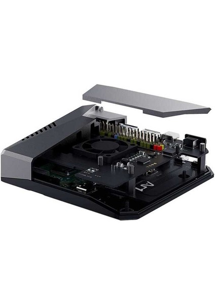 Raspberry Pi 4 Argon One V2 Alüminyum Kutu Soğutucu + Çıkış Düzenleyici