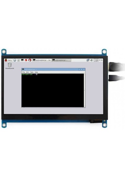 7 Inch HDMI Kapasitif Dokunmatik LCD (Çoklu Sistem) - 1024X600 (H)