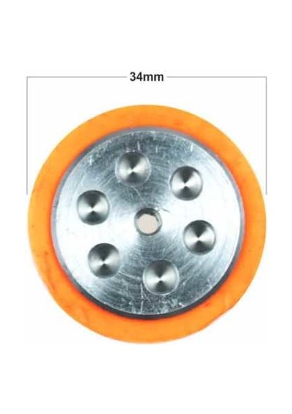 JS5230 Silikon Tekerlek (51X30 Mm) - 2 Adet