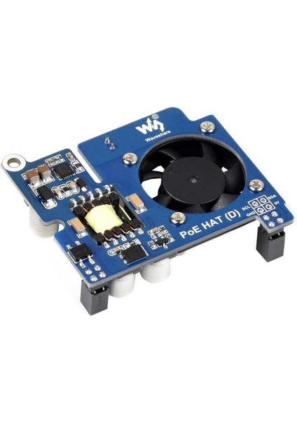 Raspberry Pi 3b+, 4b ve 802.3AF Poe Network Uyumlu Ethernet Üzerinden Güç Hat