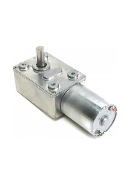 L Tipi 12V 6 Rpm Redüktörlü Dc Motor