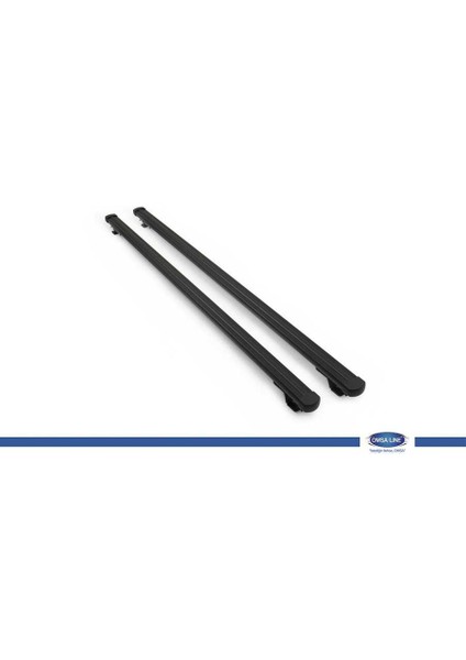 Omsa Line Om Bar Ara Atkı Siyah 2 Parça 125 cm