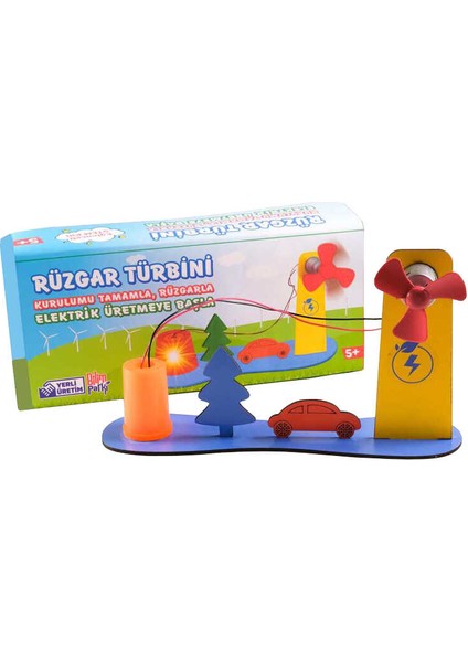 Kendin Yap Rüzgar Türbini Seti