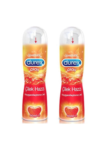 Çilek Aromalı 50 ml X2 Adet