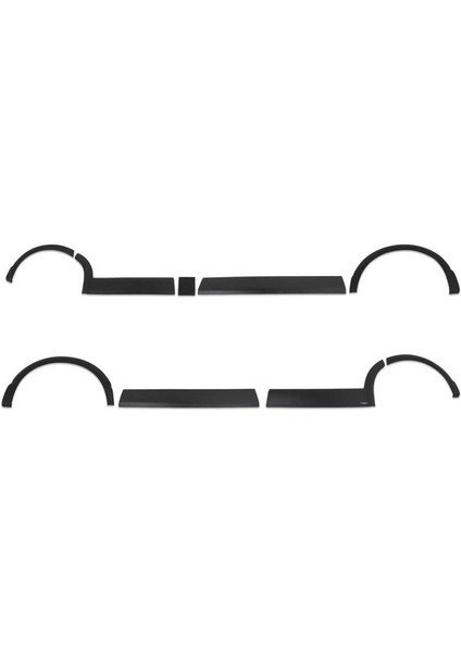 VW T6 Transporter Dodik Set 9 Parça ABS Kısa Şase 2015 ve Sonrası