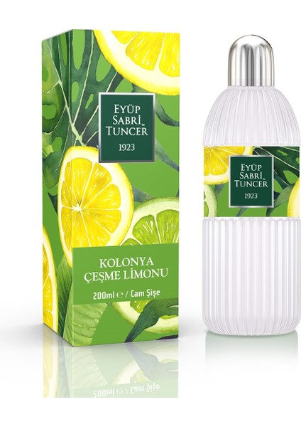 Çeşme Limonu Kolonyası 200 ml - Cam Şişe