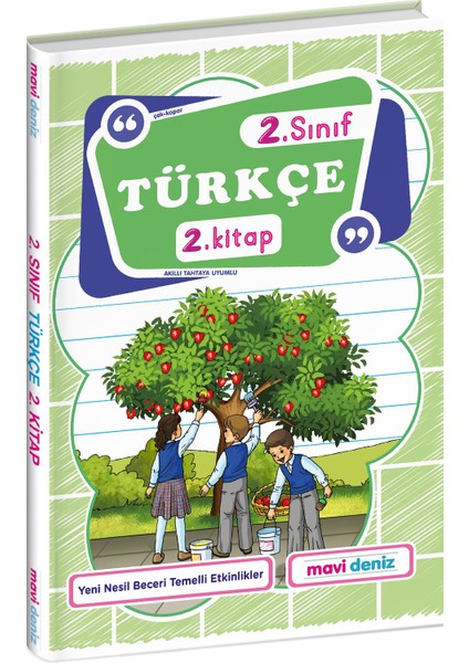 2. Sınıf Türkçe 2. Kitap Yeni 2022