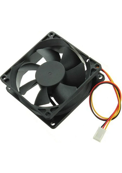 8 cm Fan 25 mm 12 Volt 3 Pin