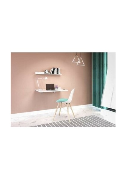 72X45 Katlanır Duvara Monte Mutfak Masası Balkon Masası Çalışma Masası fırsatları