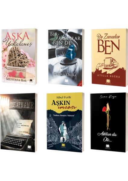 Romantik Aşk Seti | 6 Kitap Takım