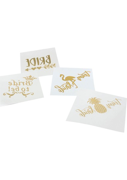 10 Adet Bride Bekarlığa Veda Dövme 1448