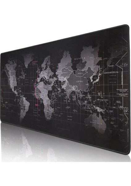Dünya Haritalı 90X40 cm Mouse Pad